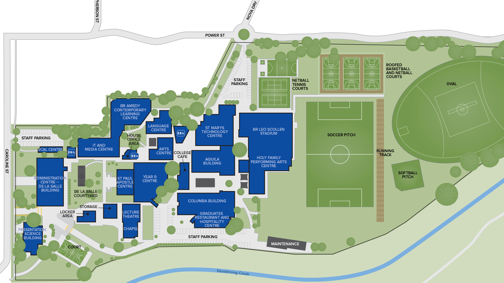 St John’s College Interactive Map